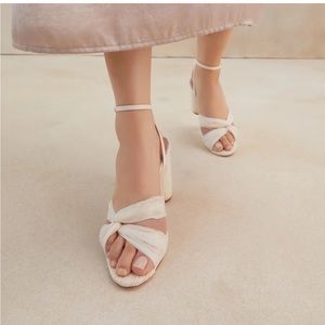 Loeffler Randall Women's Reed Pleated Twist Sandals